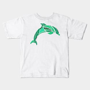 Abstract Dolphin Kids T-Shirt